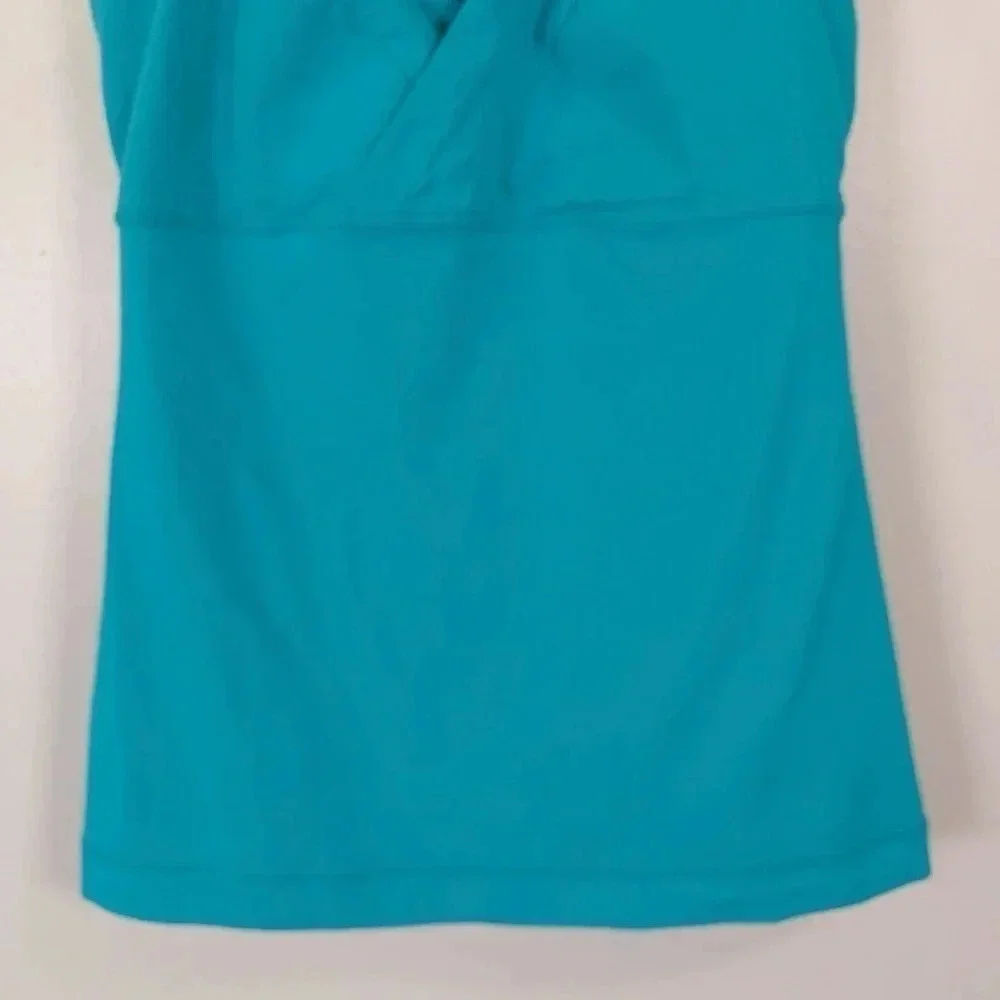 Lululemon Deep Breath Teal Racerback Tank - Picture 6 of 11